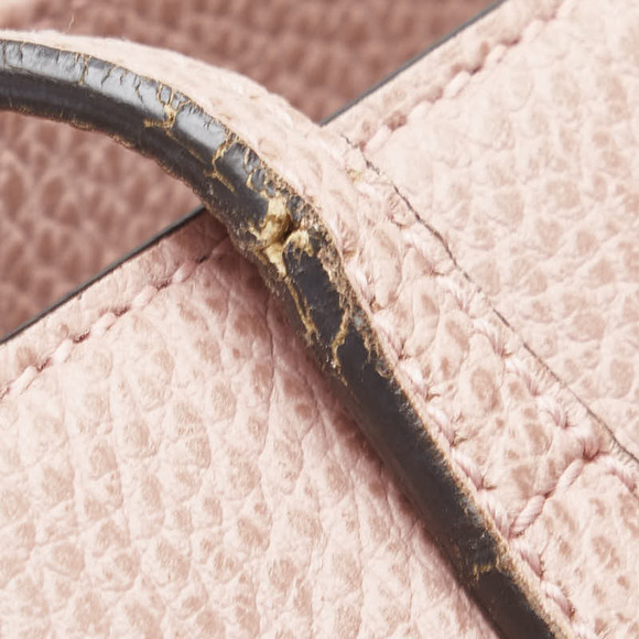 Gucci Shoulder Swing Pink Leather Tote Bag - Picture 4 of 8